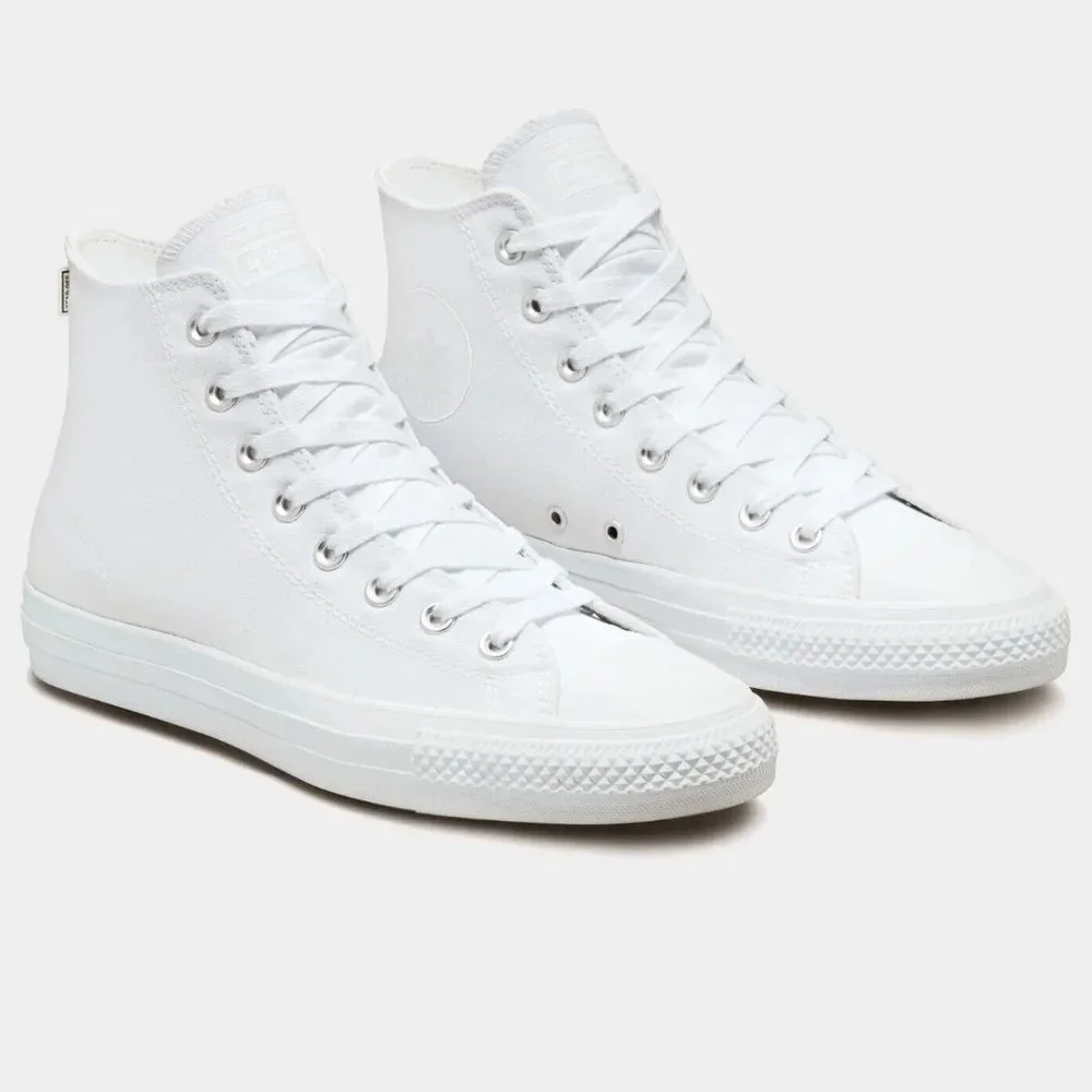 Converse CONS Chuck Taylor All Star Pro Hi Canvas Sneaker White 171321C - Picture 1 of 11